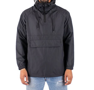 Custom Windbreaker <b>Jacket</b> for <b>Men</b> Lightweight Waterproof Pullover with Hood OEM Streetwear Supplier - Product Image 1