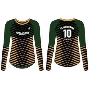 Camisetas de voleibol al por mayor, camiseta de voleibol transpirable personalizada para mujer, camisetas de voleibol sublimación para mujer - Product Image 5
