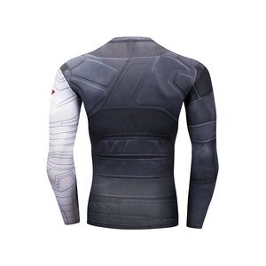 Camiseta transpirable para hombres, camisa de protección para el sudor, diseño personalizado de la mejor calidad, mma rashgaurds, venta al por mayor, bjj - Product Image 6