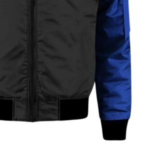 Giacca in Raso Blu e Bianco Zeta Phi Beta per Donne, Abbigliamento Greco ZPB 1920, Ricamo a Scudo, Stile Varsity Premium - Product Image 6