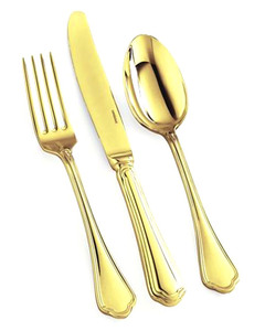 Ensemble de couverts en métal brillant poli, ensemble de couverts de luxe, ensemble de couverts décoratifs pour mariage royal, couverts en métal pour restaurant - Product Image 6