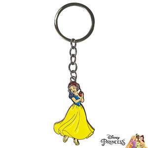 Porte-clés en métal personnalisables OEM/ODM Princesse Blanche-Neige – Prix direct usine – Produit de bijouterie - Product Image 2