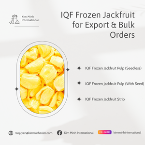 GTop Best-Selling Kosher Certified IQF Frozen Sweet Yellow Jackfruit 100% Natural Vietnam Origin Embalaje entero a granel - Product Image 2