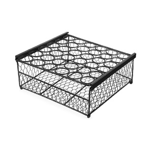 Handmade Iron Wire Mesh <b>Egg</b> <b>Basket</b> Customized Traditional Design Vintage Storage <b>Basket</b> - Product Image 4