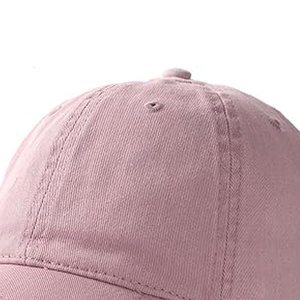 Gorra de Béisbol Unisex de Color Sólido, 6 Paneles, Ajustable, de Algodón, para Uso Casual, para Adultos - Product Image 2