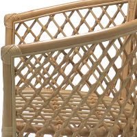 Fauteuil en rotin classique élégant coussin confortable chaise de loisirs au design traditionnel pour la maison meubles de salon les plus populaires
