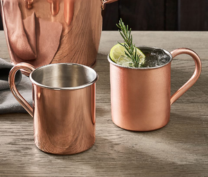 "Taza de mula de Moscú de acero inoxidable para café Cóctel estándar ruso Drinkware" - Product Image 4