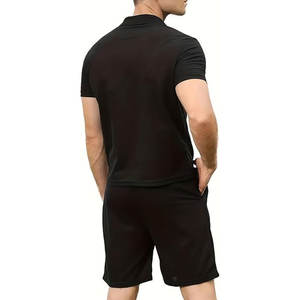 ชุดวอร์มผ้าซักกรดสำหรับผู้ชายชุดวอร์มแนวสตรีทแบบกำหนดเองปักลายด้วยพลอยเทียมมีฮู้ดและกางเกงวอร์ม - Product Image 4