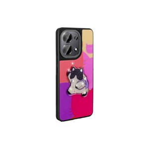 Funda Protectora de Silicona con Relieve Brillante Premium para Poco M6 Pro 4G, Funda a Prueba de Golpes con Figura Icónica, Creativa, Estilo INS 7Plus Promax - Product Image 1