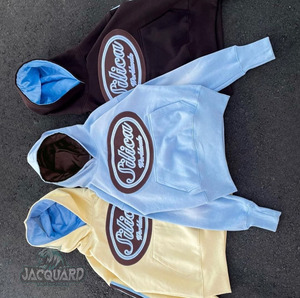Conjunto de Chándal de Forro Polar Estampado Personalizado para Hombre con Pantalones Deportivos y Sudadera con Capucha - Todos los Colores Disponibles - Product Image 3