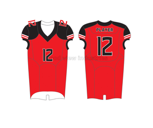 Ensembles de t-shirt pour hommes et femmes, logo en sergé, personnalisés, tenue de Football américain - Product Image 4