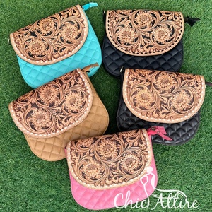 Bolso bandolera de cuero de vaca con patrón de celosía de diamantes de calidad superior para bolsos de hombro cruzados de diseño acolchado para mujer - Product Image 1