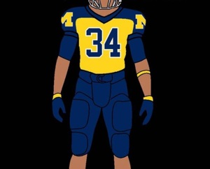 ชุดอเมริกันฟุตบอลแบบกำหนดเองสำหรับผู้ชาย ชุดอเมริกันฟุตบอลสำหรับผู้หญิง/ชุดอเมริกันฟุตบอลแบบยูนิเซ็กซ์สำหรับชุดกีฬา - Product Image 1