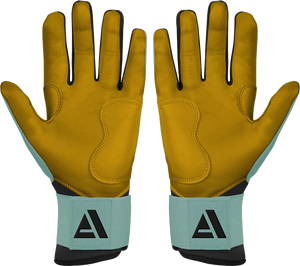 Gants de frappe de baseball en cuir véritable, gants pour adultes et jeunes, fabriqués au Pakistan, gants de frappe Adiha Impex - Product Image 2