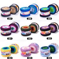 Yarnart Flowers 262 Gradient Yarn Multicolor Premium Knitting & Crochet Soft Rainbow Ombre Thread for Handmade Dress Projects