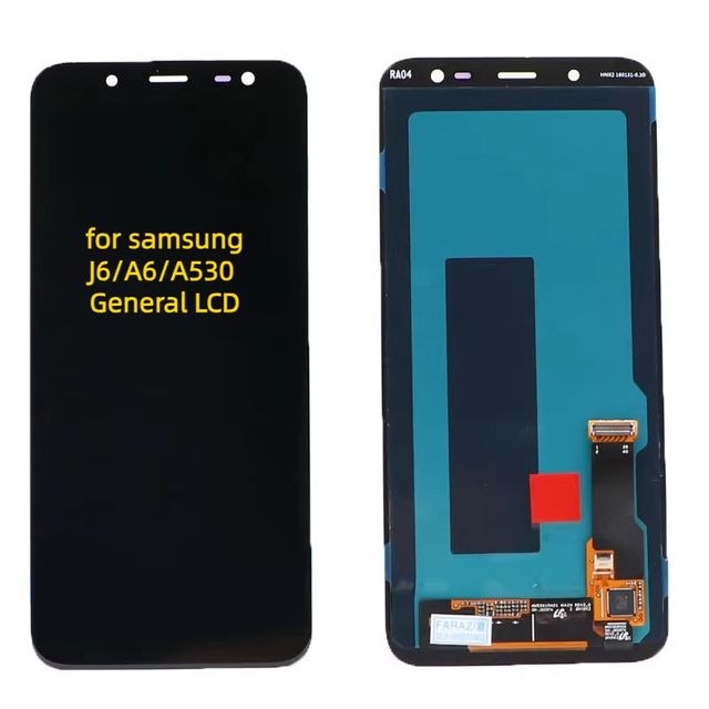High Quality OEM Mobile Phone Display Universal Digitizer LCD Assembly 1-Year for J6/A6/A530 Screen Replacement Excellent