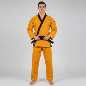 Uniforme de Jiu Jitsu y Taekwondo de Alta Calidad, Ligero, Duradero, Transpirable, de Secado Rápido, Tejido de Poliéster/Algodón para Artes Marciales - Product Image 1