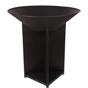 Barbecue moderne de grande taille pour l'extérieur, en acier corten couleur rouille, avec fourneau à bois et <span class=keywords><strong>plancha</strong></span> - Product Image 6