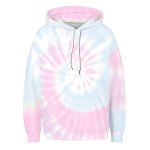 Sudadera con Capucha Holgada Personalizable para Mujer, Manga Larga, Color Sólido, Estilo Urbano, 100% Algodón, Forro Polar, Transpirable, Invierno - Product Image 5