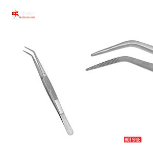 Pince à épiler manuelle de 6 pouces avec examen dentaire à pointe dentelée et ensemble d'instruments chirurgicaux - Product Image 2