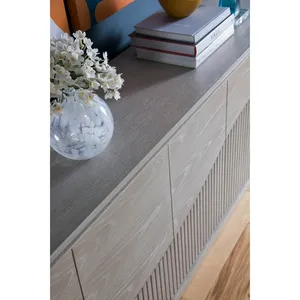 Console multimédia et meuble TV |   Centre de divertissement moderne et luxueux avec rangement - Product Image 2
