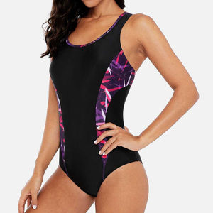 Nouveau meilleur style de maillot de bain une pièce à coupe haute pour femmes en gros avec logo avant pour les vêtements de sport d'été - Product Image 4