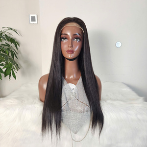 Cheveux vietnamiens bruts sans colle perruques cheveux humains os droite cheveux indiens dentelle 5*5 24 pouces dentelle frontale perruques - Product Image 4