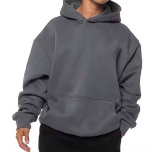 Ropa de hombre sudaderas con capucha al por mayor logotipo personalizado de alta calidad francés Terry pulóver Sudadera con capucha fabricantes lavado ácido - Product Image 1