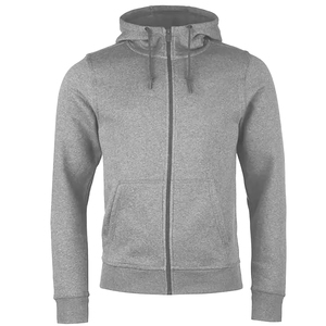 Sudaderas con capucha personalizadas unisex, logotipo bordado, cremallera completa para ropa de calle, forro polar grueso tecnológico, 100% algodón, 360g, transpirable, Invierno - Product Image 4