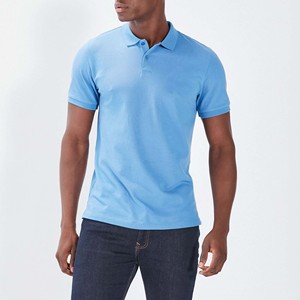 Polos Premium personalizables para hombre, ropa exterior con algodón de talla grande, manga corta, camiseta informal transpirable para niños - Product Image 5
