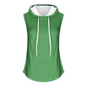 เสื้อฮู้ดแขนกุดของผู้หญิงที่กำหนดเองคุณภาพระดับพรีเมียมเหมาะสำหรับโอกาสสบายๆสินค้าสำหรับฤดูหนาว - Product Image 3