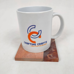 โรงงานผลิตแผ่นรองแก้วเรซิ่นไม้สีฟ้ามหาสมุทรทรงสี่เหลี่ยมทันสมัยคุณภาพสูงเป็นมิตรกับสิ่งแวดล้อม พร้อมที่วาง จากประเทศอินเดีย สำหรับขาย - Product Image 1