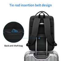 Logo personnalisé Meilleur Quotidien Nouvelle Mode Grande Capacité École Affaires Portable Étanche Usb Hommes Sacs Sac À Dos Ordinateur Portable Livre Sac