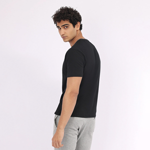 Vente en gros 2025 T-shirts de sport décontractés pour hommes Vente d'été chaude 220G Col surdimensionné à manches courtes pour les activités de plein air - Product Image 2