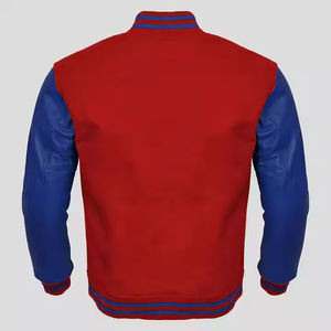 แจ็คเก็ตเบสบอลสำหรับผู้ชายเสื้อแจ็คเก็ตปักลาย - Product Image 6