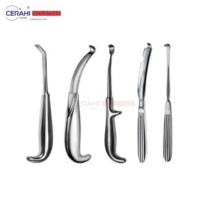 Ensemble d'instruments chirurgicaux Hargis 04 pièces pour la chirurgie maxillo-faciale buccale Écarteur de corps mandibulaire Écarteur Ramus Machines - Product Image 1