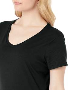 Camiseta de estilo urbano para mujer, camiseta de gran tamaño con hombros descubiertos - Product Image 6