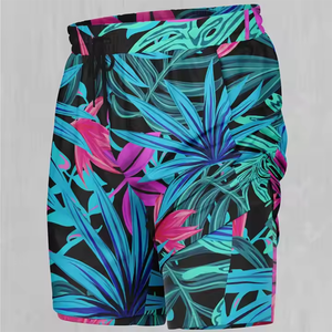 Pantalones Cortos Deportivos Sueltos para Hombre, Shorts Deportivos con Elástico y Cordón de Patrón Sólido, Ropa de Playa - Product Image 6