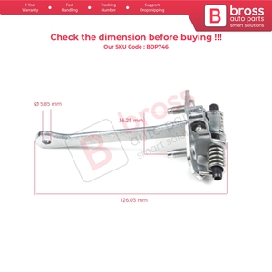 สายรัดจำกัดการเปิดประตูหน้า-หลัง BDP746 1 ชิ้น สำหรับ 9 1981-2000 11 1983-2000 7702255777 - Product Image 5