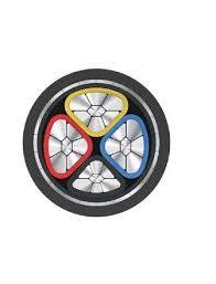 Cable Eléctrico Subterráneo de Alta Resistencia, Blindado con Aluminio, 0.6/1.1kv, 16SQMM, 4 Núcleos, XLPE, SWA, Revestimiento de PVC - Product Image 3