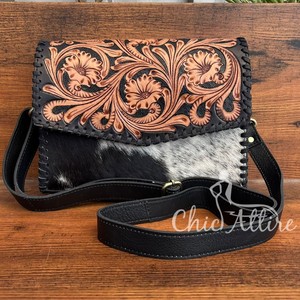 Nuevo bolso cruzado de cuero mecanizado a mano al por mayor para mujer, bolsos de mano de lujo de diseñador de cuero de vaca genuino, bolsos de mano de lujo - Product Image 1