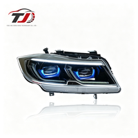 Pour BMW Série 3 E90 (2005-2012) – Kit de modification de phares avec nouveaux feux de jour à LED et clignotants séquentiels – 10 000 lumens