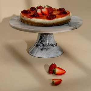 Luxury Designer <b>Resin</b> Cake Stand for Cupcake Pastry Dessert Presentation Party Wedding Home Table Decoration Tradebyd - Product Image 4