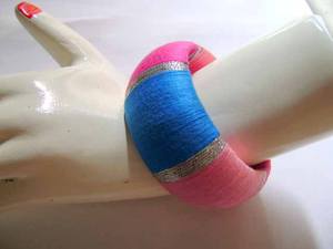 กำไลข้อมือแฟชั่นสุดฮิต ลายทางหรูหรา หลากสี ทำด้วยมือจากวัสดุธรรมชาติ - Product Image 5