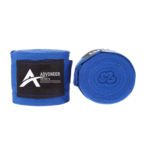 Enveloppes à main de boxe de haute qualité avec matériau en caoutchouc Impression de logo personnalisé Conception élastique durable pour l'entraînement de boxe - Product Image 6