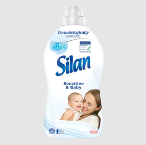 Silann Sensitive & Baby Fabric Rinse <b>Concentrate</b> 130 <b>washes</b> 2860ml - Product Image 6