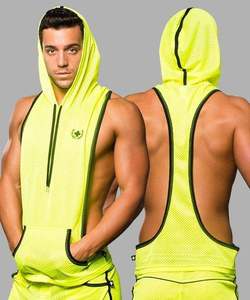 Camiseta sin mangas para hombre, Camiseta deportiva sin mangas para correr, culturismo, entrenamiento de gimnasia y estilo de vida activo - Product Image 3