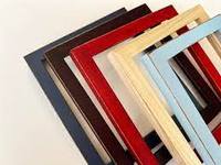 Cadre photo suspendu A4 en bois MDF, grand format, noir bronze, vente en gros d'usine