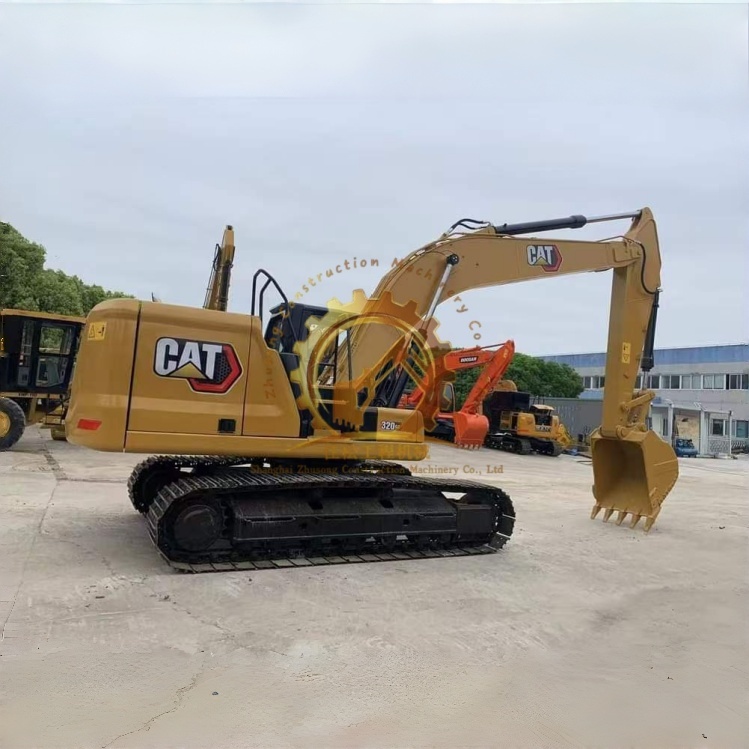 Б/у, новый оригинальный импортный для муниципальных проектов, б/у 20ton Caterpillar cat 320GC экскаватор