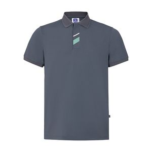 Manches courtes à séchage rapide pour hommes pour polo Tissu jersey confort toute la journée avec col et poignets en tricot plat OEM/ODM accepté - Product Image 5